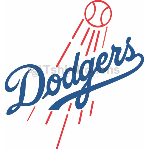 Los Angeles Dodgers T-shirts Iron On Transfers N1662